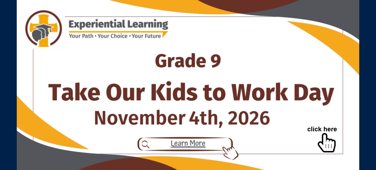 take out kids to work day November 4, 2026 - banner